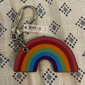 Coach keychain — tag still on